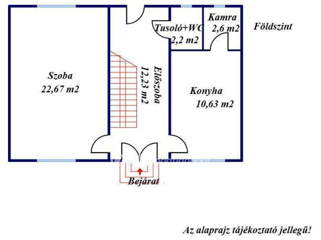 Eladó családi ház, Szarvason 72 M Ft, 2+2 szobás