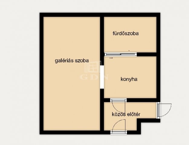 Eladó téglalakás, Budapesten, VII. kerületben 37.9 M Ft