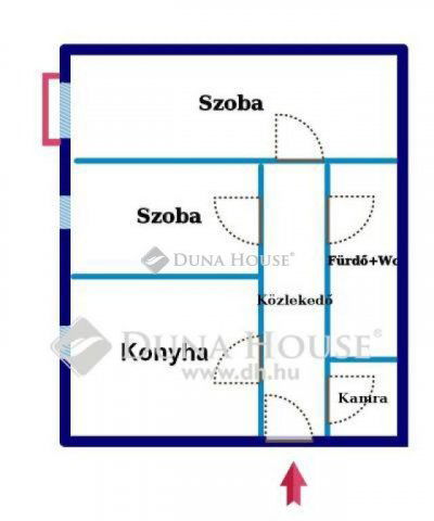 Kiadó téglalakás, albérlet, Tatabányán, Béla Király körtéren