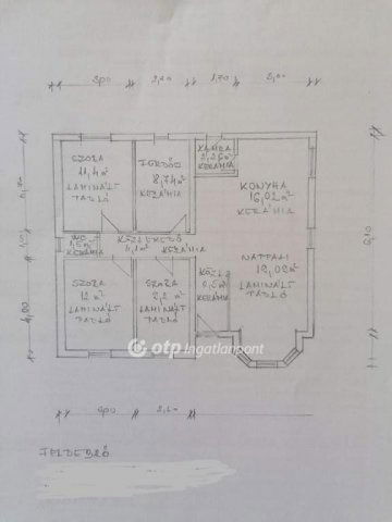 Eladó családi ház, Feldebrőn 70 M Ft, 2+1 szobás