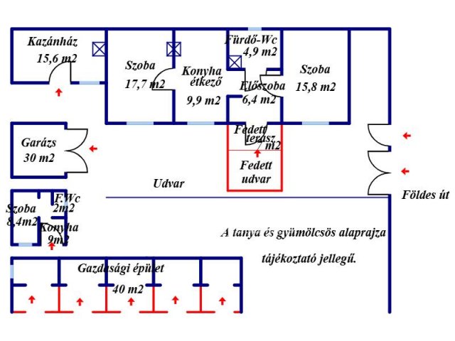 Eladó mezogazdasagi ingatlan, Lajosmizsén 32 M Ft, 2 szobás