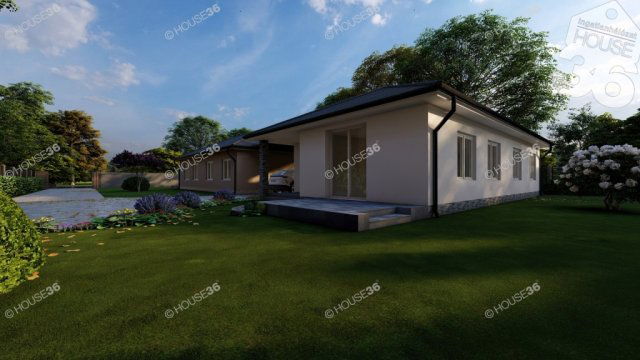 Eladó ikerház, Helvécián 67.9 M Ft, 3 szobás