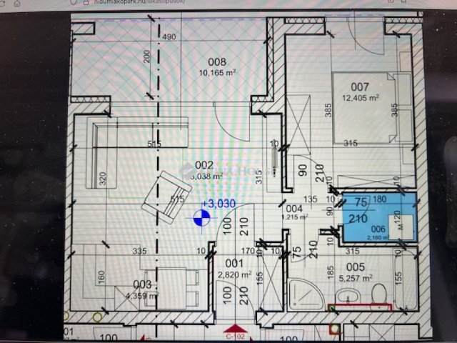 Eladó téglalakás, Kozármislenyen 59.24 M Ft, 2 szobás