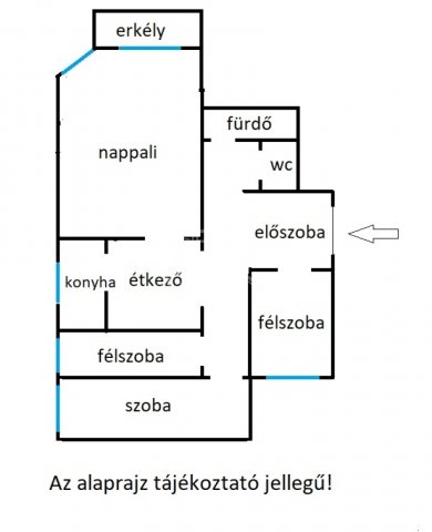 Eladó panellakás, Budapesten, IV. kerületben 89.9 M Ft