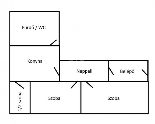 Eladó családi ház, Tófejen 18.5 M Ft, 2+1 szobás