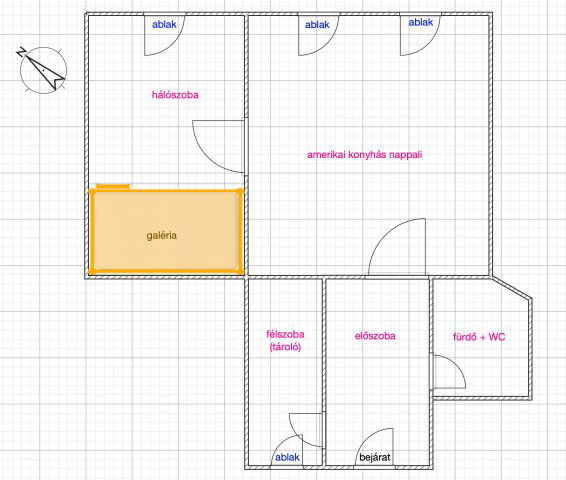 Eladó téglalakás, Budapesten, VII. kerületben 99.5 M Ft