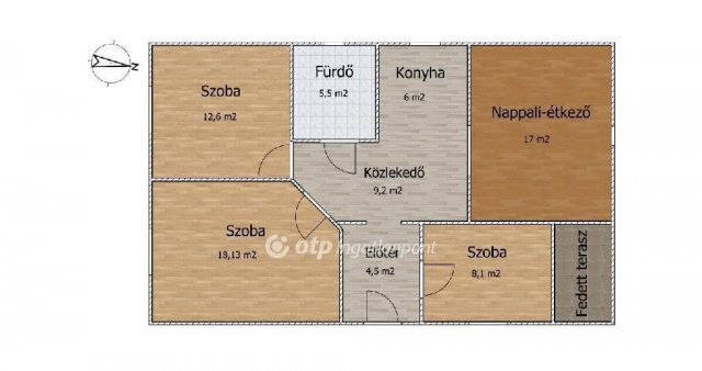 Eladó családi ház, Ráckevén 81.8 M Ft, 4 szobás