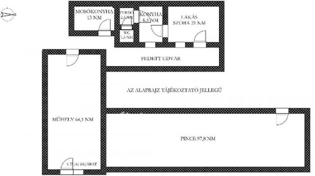 Eladó téglalakás, Budapesten, XIII. kerületben 88 M Ft, 1 szobás