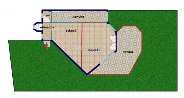 Eladó ikerház, Budapesten, II. kerületben 230 M Ft, 5 szobás