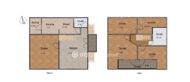 Eladó családi ház, Szigetújfalun 62.5 M Ft, 5 szobás