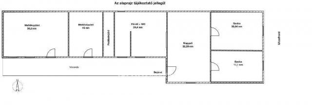 Eladó családi ház, Kónyon 16.9 M Ft, 3 szobás