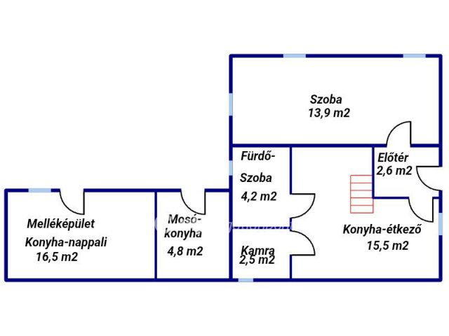 Eladó családi ház, Feldebrőn 26 M Ft, 2+1 szobás