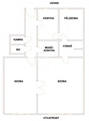 Eladó téglalakás, Budapesten, VII. kerületben 94.9 M Ft
