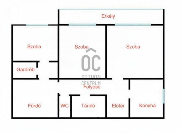 Eladó téglalakás, Budapesten, XX. kerületben 77.9 M Ft, 3 szobás