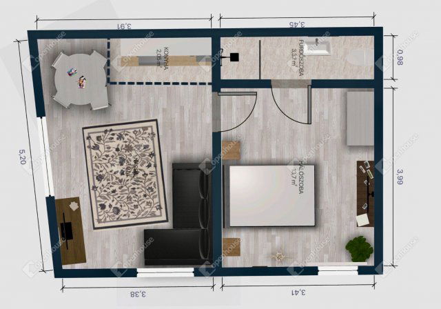 Eladó iroda, Szegeden 48.126 M Ft, 2 szobás / költözzbe.hu