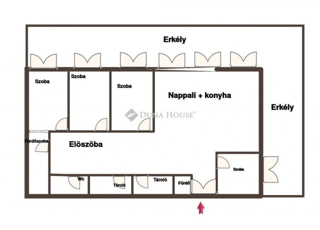 Kiadó téglalakás, albérlet, Budapesten, XIII. kerületben