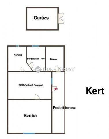 Eladó családi ház, Zsámbokon 37.9 M Ft, 1 szobás