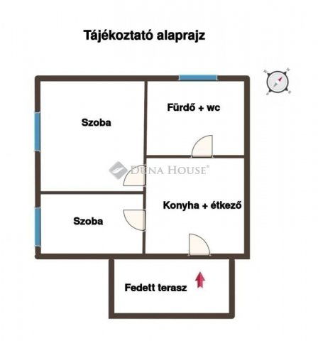 Eladó családi ház, Üllőn 53.9 M Ft, 2 szobás