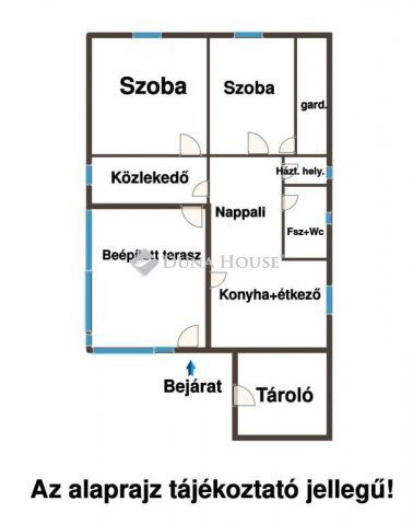 Eladó családi ház, Adonyban 100 M Ft, 3 szobás