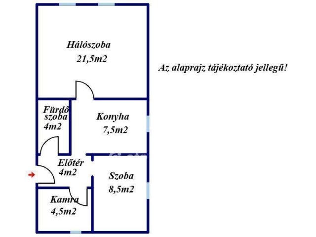 Eladó családi ház, Sarkadon 12 M Ft, 1+1 szobás