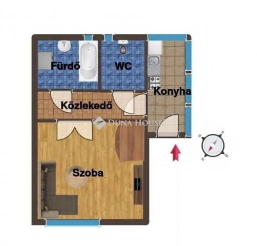 Eladó téglalakás, Budapesten, XIX. kerületben 40.5 M Ft