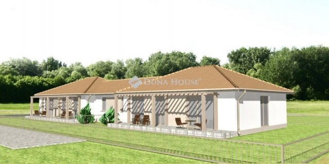 Eladó ikerház, Zsámbékon 99.9 M Ft, 3 szobás