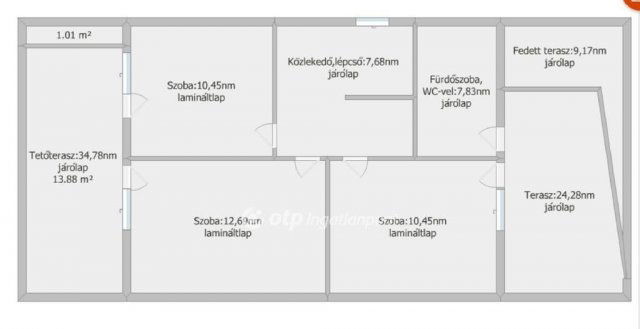 Eladó téglalakás, Szekszárdon 135 M Ft, 3+2 szobás