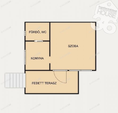 Eladó családi ház, Kecskeméten 29.9 M Ft, 1 szobás