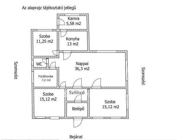 Eladó családi ház, Szanyon 65 M Ft, 3 szobás
