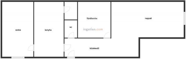 Eladó téglalakás, Budapesten, VII. kerületben 83.9 M Ft