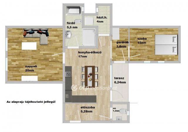 Kiadó téglalakás, albérlet, Székesfehérvárott 240 E Ft / hó