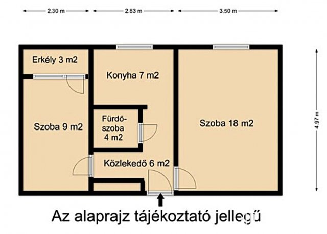 Eladó panellakás, Békéscsabán 25 M Ft, 1+1 szobás