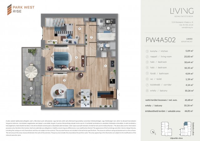 Eladó téglalakás, Budapesten, XIII. kerületben, Szabolcs utcában