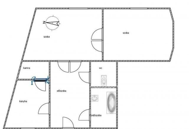 Eladó téglalakás, Pécsett 70 M Ft, 2 szobás