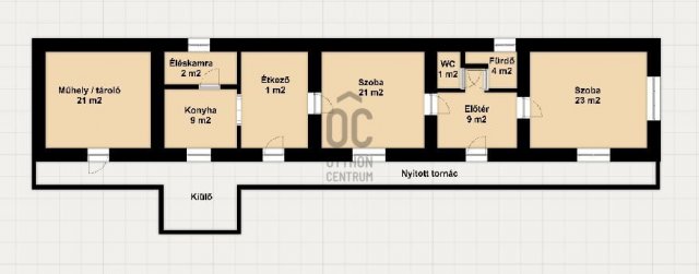 Eladó családi ház, Pázmándon 74.9 M Ft, 4 szobás