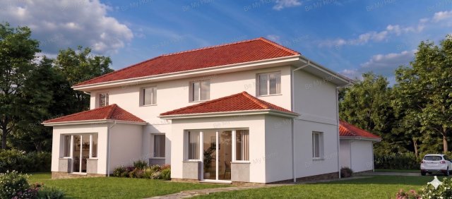 Eladó ikerház, Vácrátóton 85 M Ft, 1+4 szobás