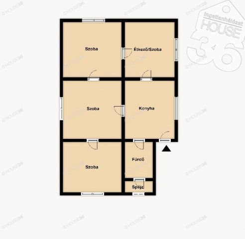 Eladó családi ház, Lajosmizsén 49.99 M Ft, 4 szobás