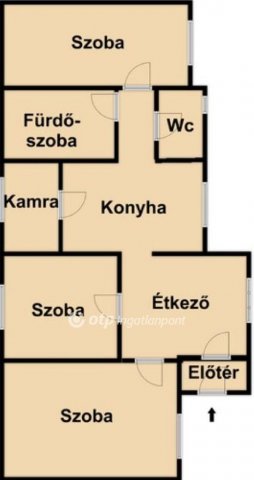 Eladó családi ház, Debrecenben 75 M Ft, 3 szobás