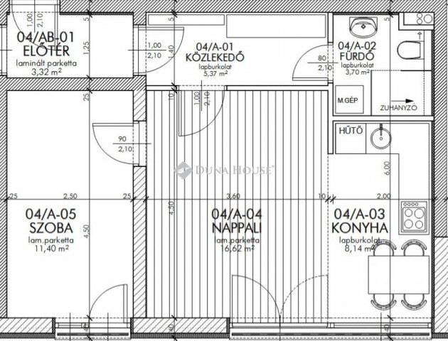 Eladó téglalakás, Szegeden 65.646 M Ft, 2 szobás