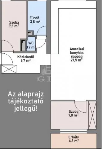 Eladó téglalakás, Budapesten, XIV. kerületben 73.7 M Ft