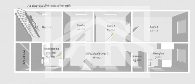 Eladó családi ház, Röszkén, Dózsa György utcában 22.9 M Ft