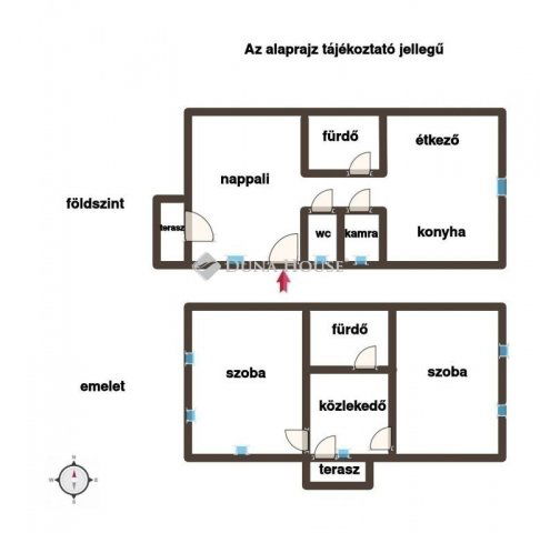Eladó családi ház, Budapesten, XIX. kerületben 88.8 M Ft