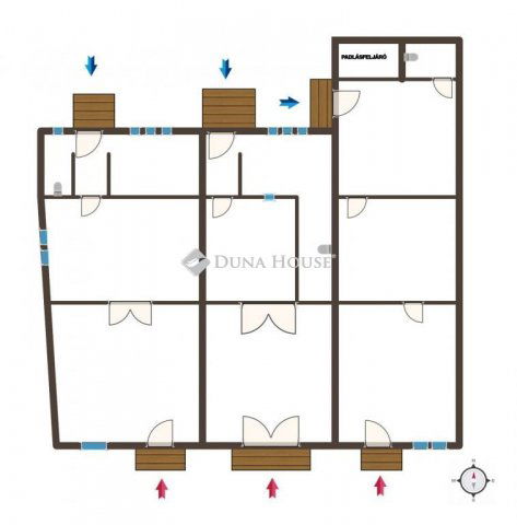 Eladó családi ház, Szolnokon, Batthyány utcában 44.9 M Ft
