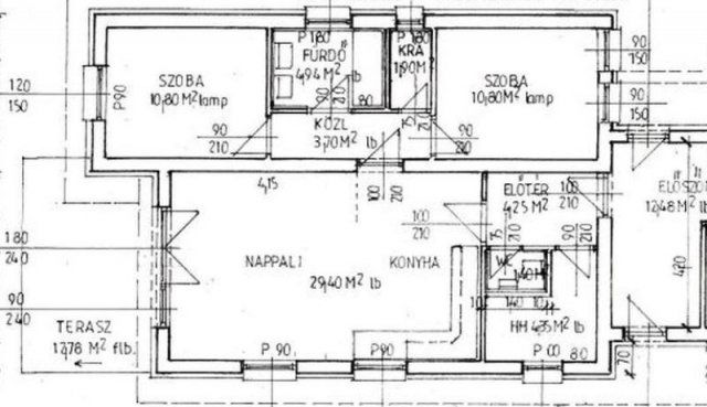 Eladó családi ház, Csörögön 62.9 M Ft, 3 szobás