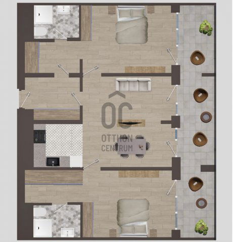 Eladó téglalakás, Budapesten, XIX. kerületben 139.24 M Ft