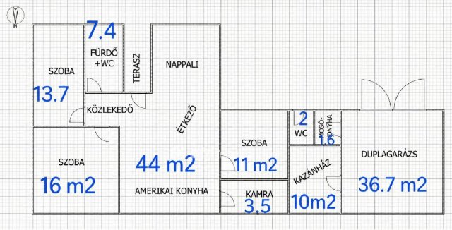 Eladó családi ház, Zalaegerszegen 73 M Ft, 3 szobás