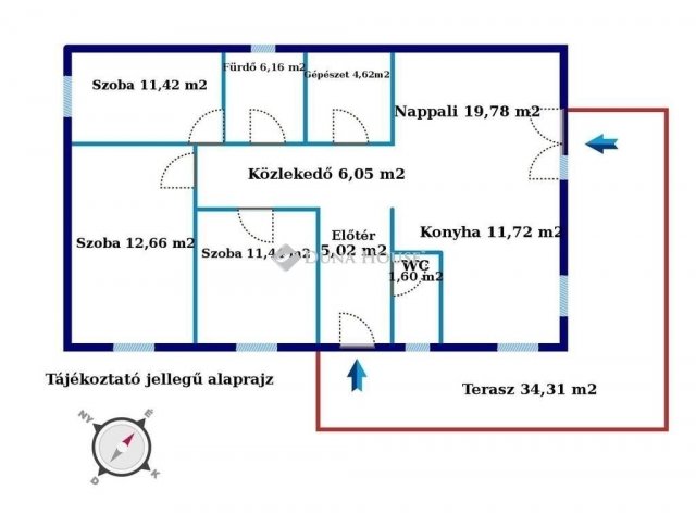 Eladó családi ház, Diósdon 120 M Ft, 4 szobás