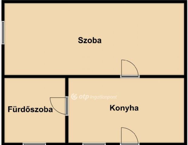 Eladó családi ház, Monostorpályin 25 M Ft, 2 szobás
