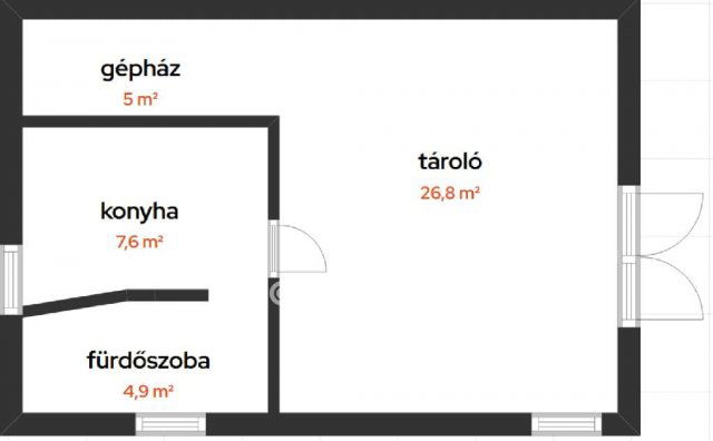 Eladó családi ház, Pécelen 45 M Ft, 1+2 szobás