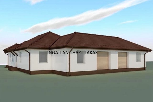 Eladó ikerház, Csörögön 96.99 M Ft, 5 szobás